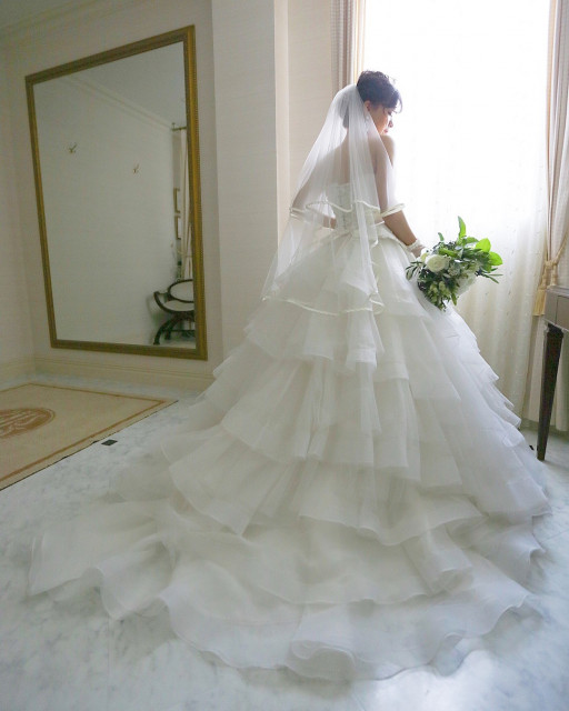 杏苗さんのウエディングドレスの写真