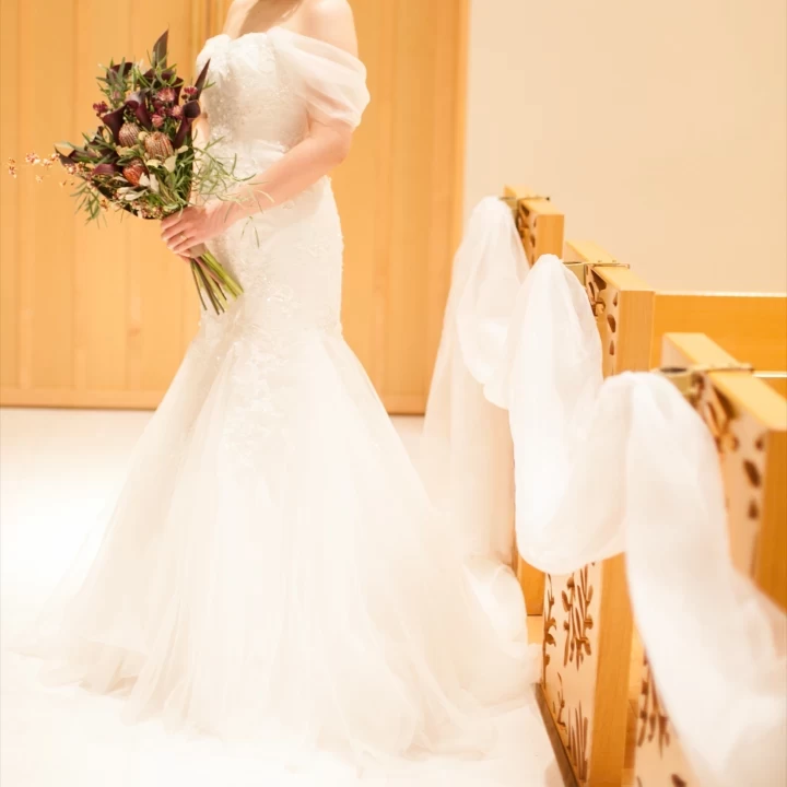 chihaya.さんのウエディングドレスの写真
