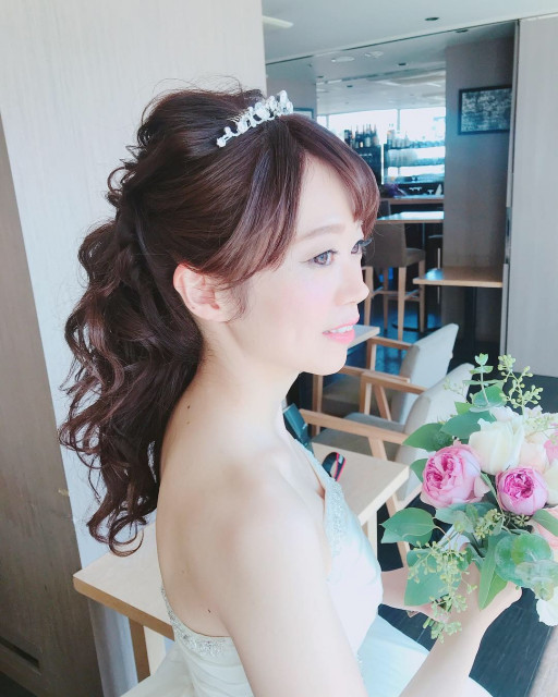 ミライさんのヘアメイクの写真