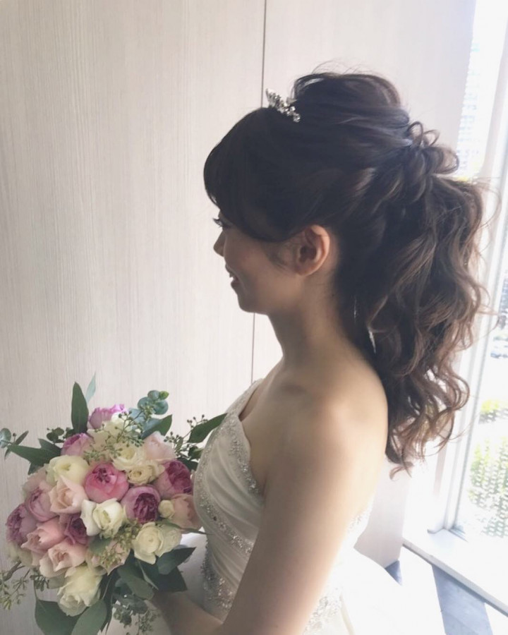 ミライさんのヘアメイクの写真