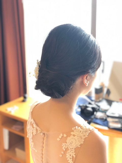 なーちゃんさんのヘアメイクの写真