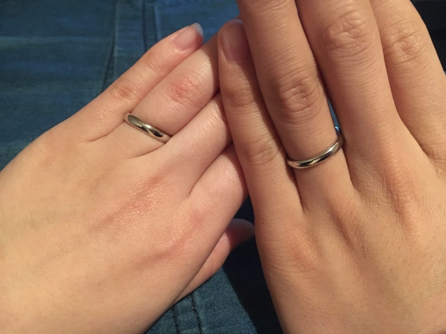 なーちゃんさんの結婚指輪の写真