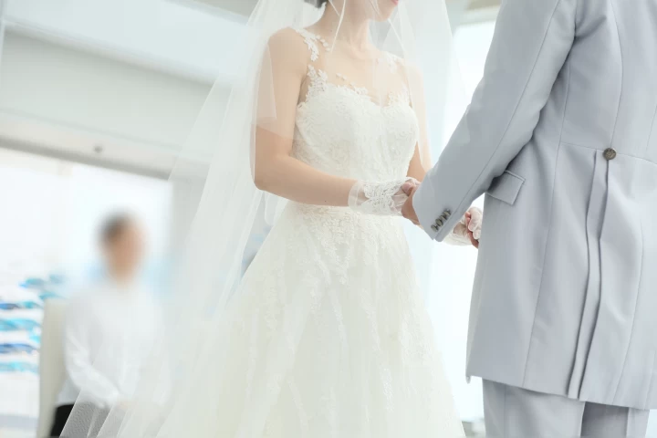 なーちゃんさんのウエディングドレスの写真