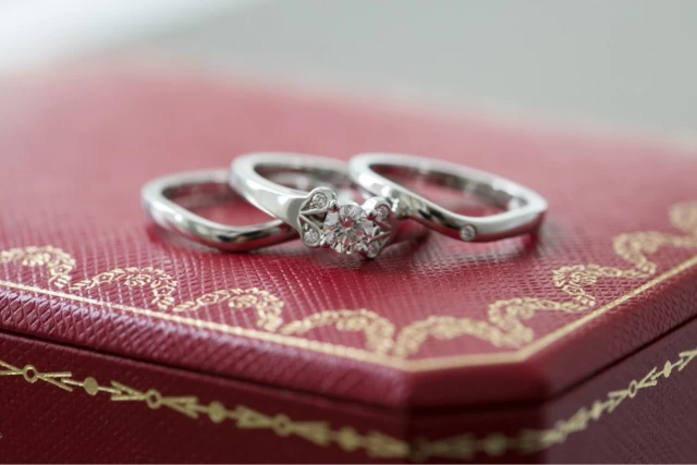 ゆかさんの結婚指輪の写真