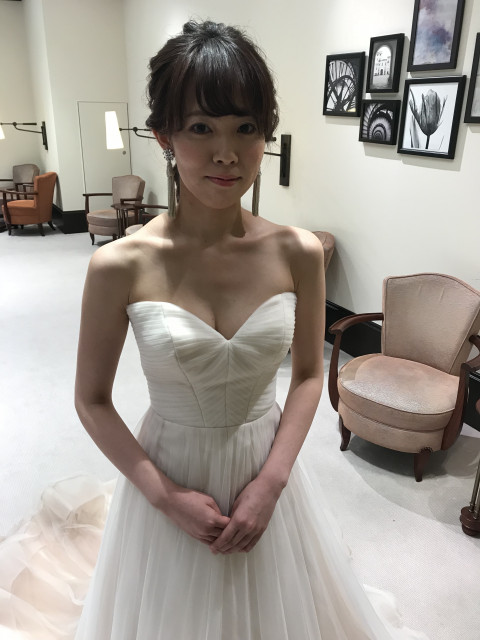 ゆかさんのヘアメイクの写真