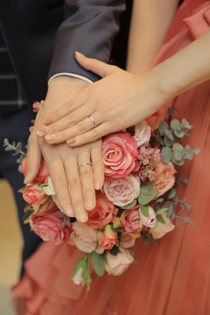 チエさんの結婚指輪の写真