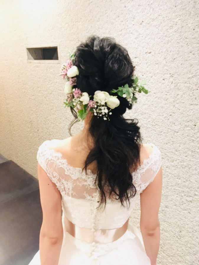 :)930さんのヘアメイクの写真