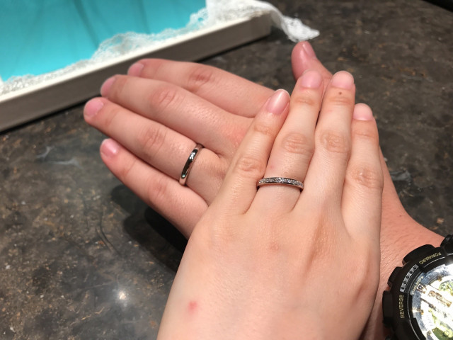 onatsuさんの結婚指輪の写真