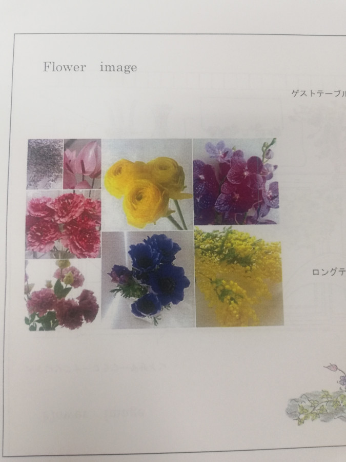 いか先生さんの装花の写真