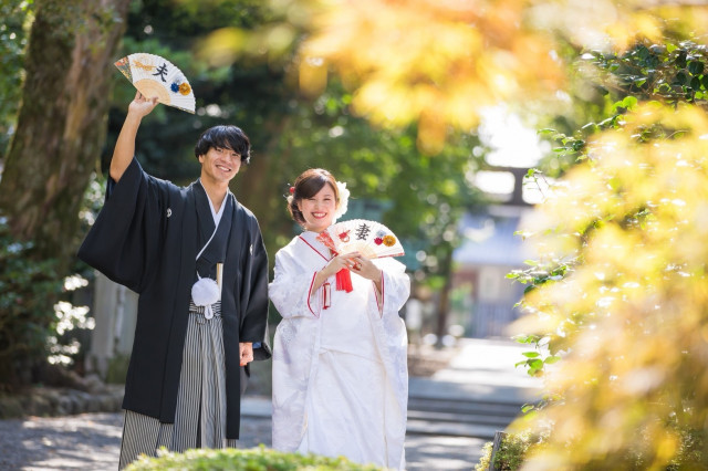 おもちさんの前撮りの写真