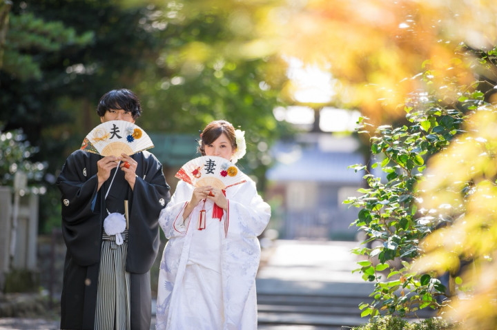 おもちさんの前撮りの写真