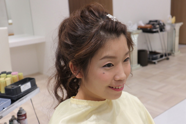 まこさんのヘアメイクの写真