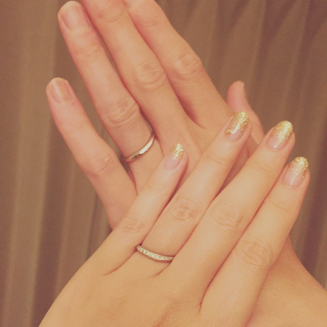 ma-yuさんの結婚指輪の写真