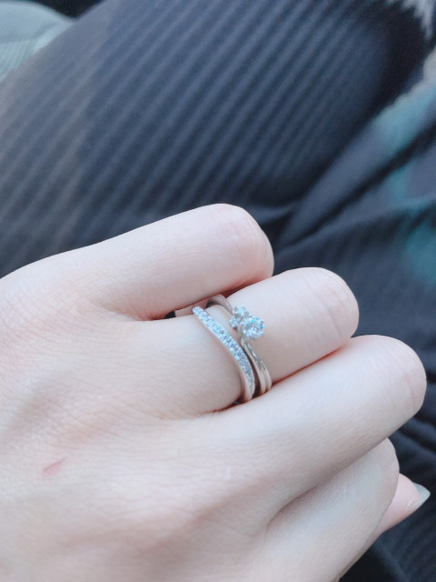 ayaさんの結婚指輪の写真