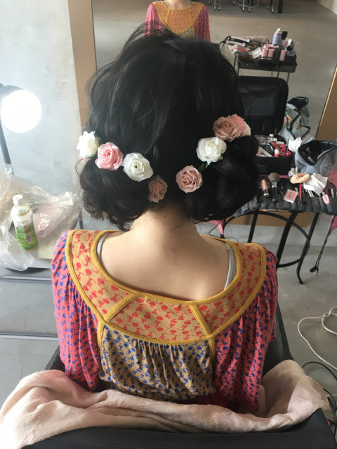 まーみんさんのヘアメイクの写真