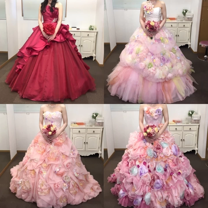 まーみんさんのカラードレスの写真