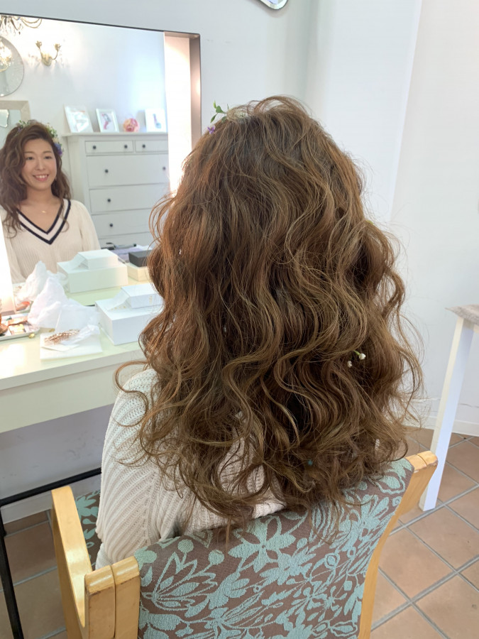 annaさんのヘアメイクの写真