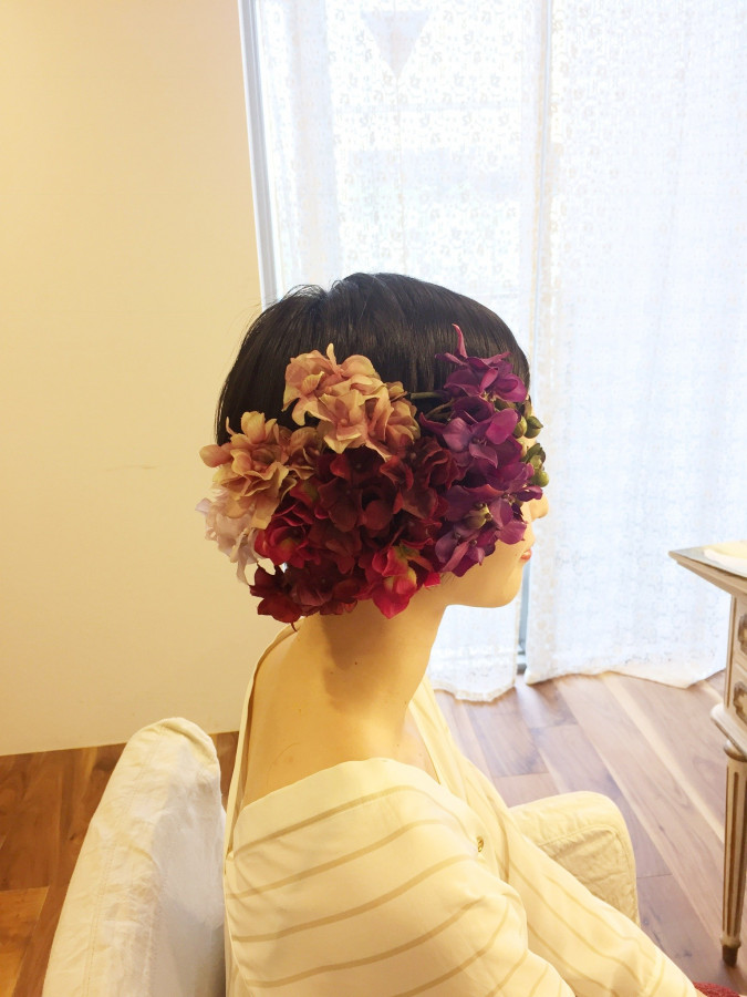 kinuさんのヘアメイクの写真