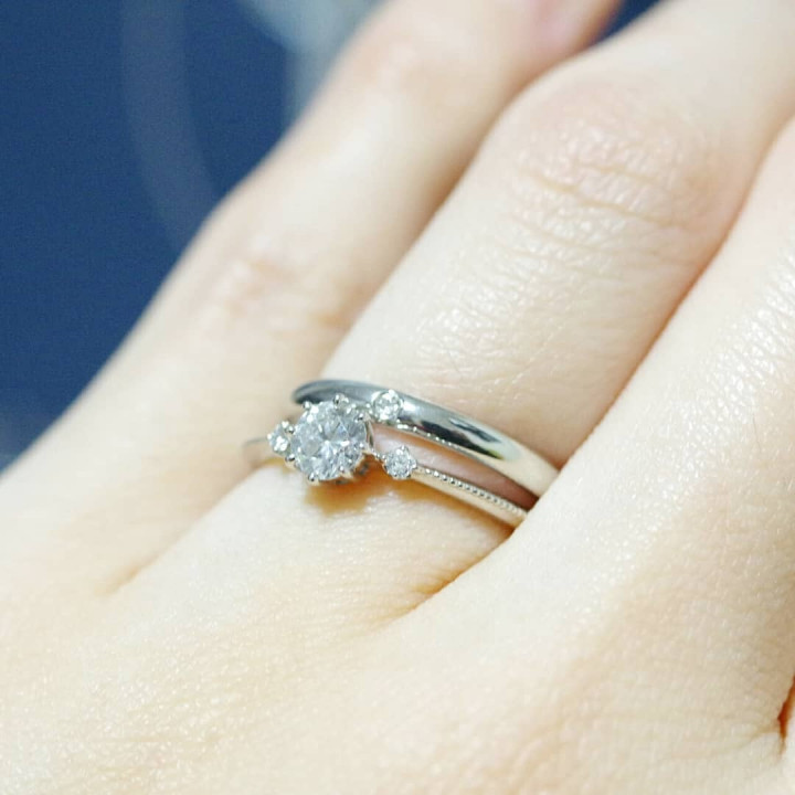 ひささんの結婚指輪の写真