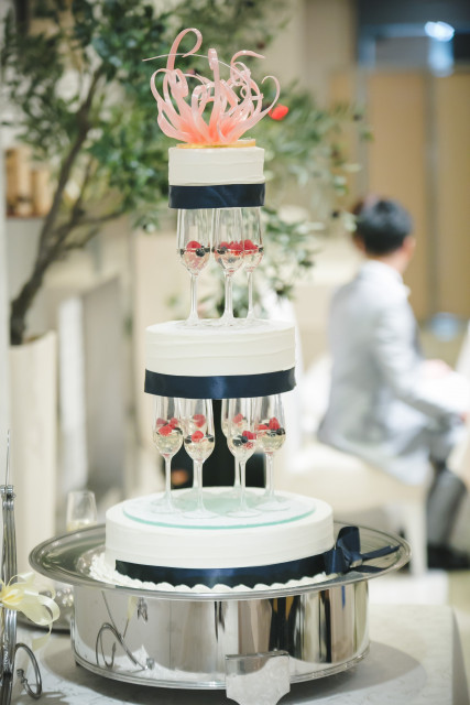 sy_weddingさんのウエディングケーキの写真