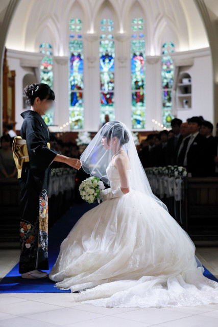 k.weddingさんのウエディングドレスの写真