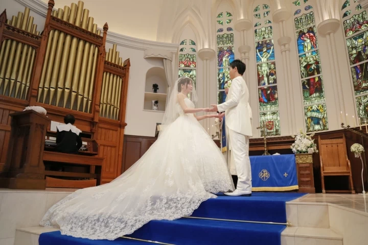 k.weddingさんのウエディングドレスの写真