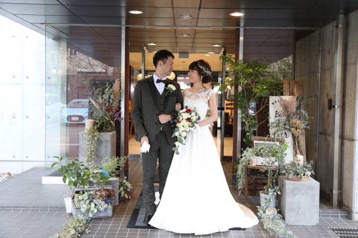 n weddingさんのウエディングドレスの写真