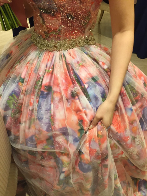 Minnieさんのカラードレスの写真