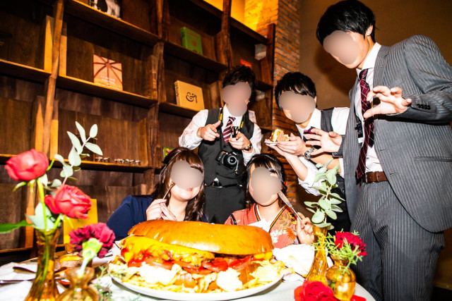 まこさんのウエディングケーキの写真