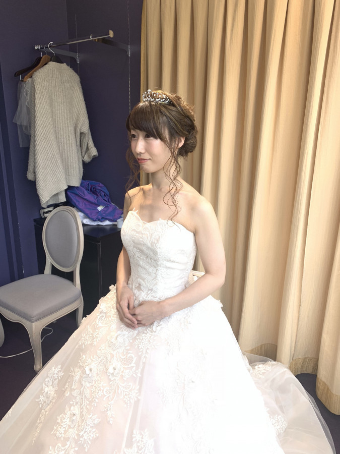 weddingfrさんのウエディングドレスの写真