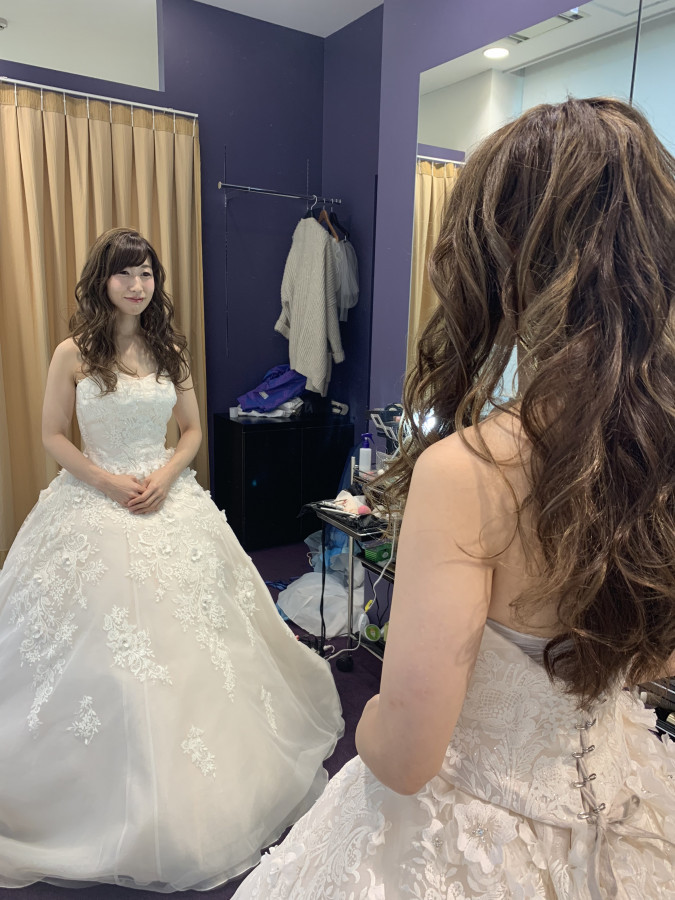 weddingfrさんのウエディングドレスの写真