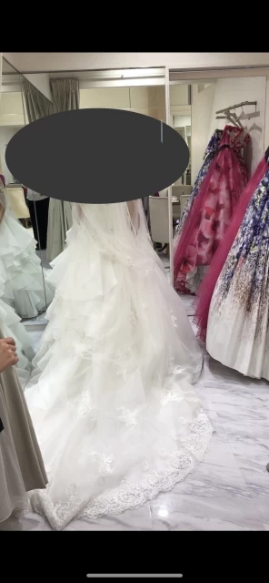 ゆうまさんのウエディングドレスの写真