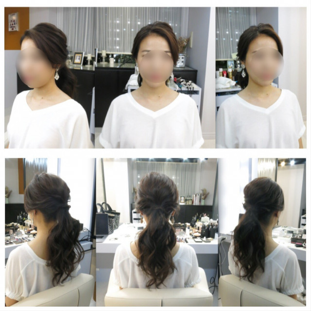 chocoさんのヘアメイクの写真