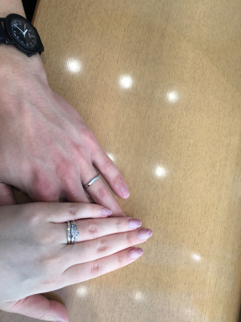 motさんの結婚指輪の写真