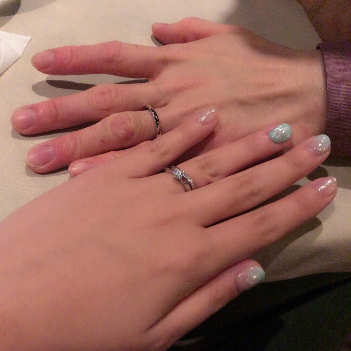 Maikoさんの結婚指輪の写真
