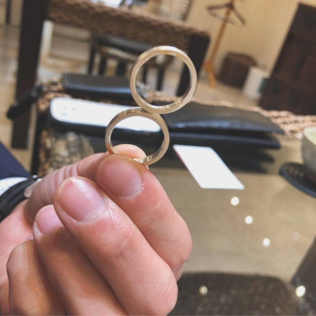 yuuuumaさんの結婚指輪の写真