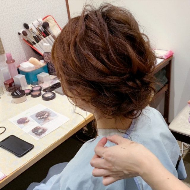 csgpwdさんのヘアメイクの写真