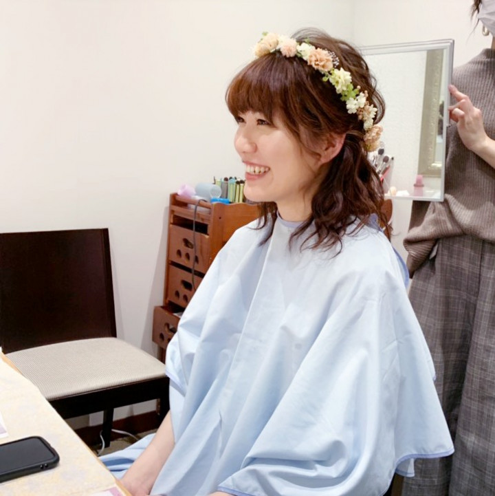 csgpwdさんのヘアメイクの写真