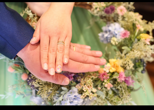 むーさんの結婚指輪の写真