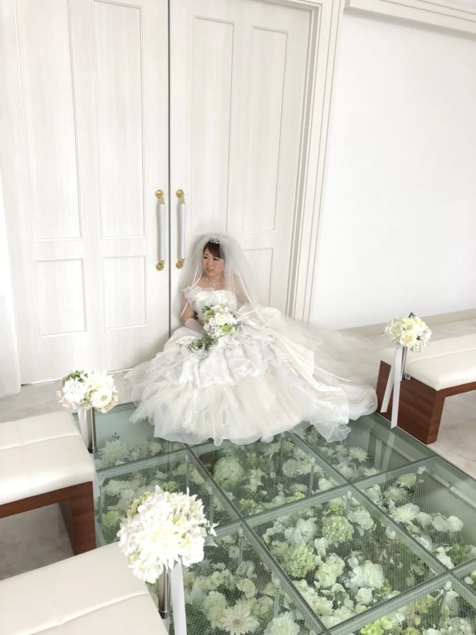 まりちゃんさんのウエディングドレスの写真