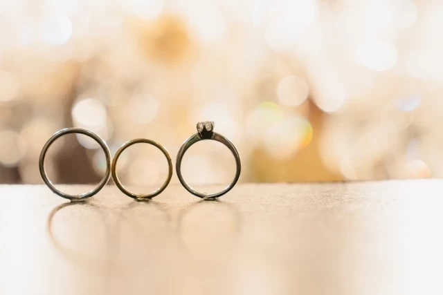 ちーさんの結婚指輪の写真