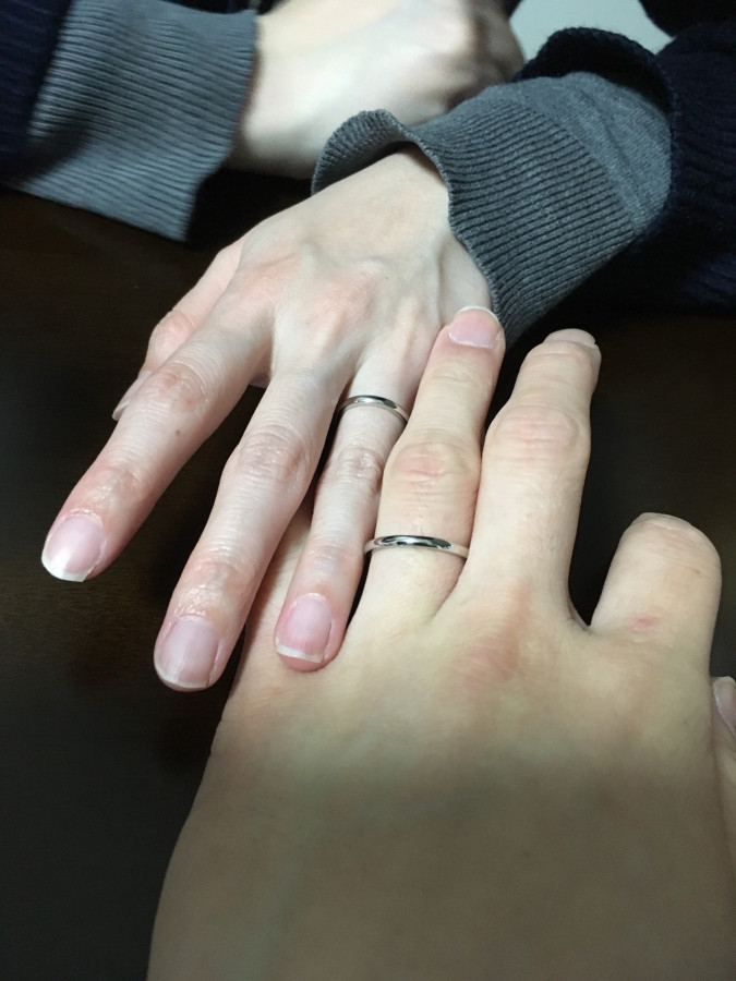 すぁさんの結婚指輪の写真