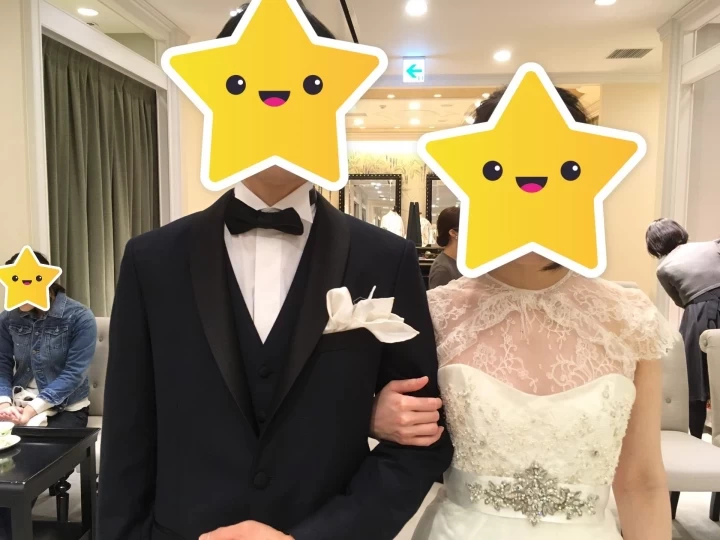 すぁさんのウエディングドレスの写真