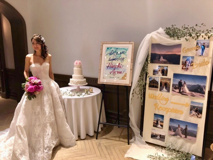 WeddingANさんのウエディングケーキの写真