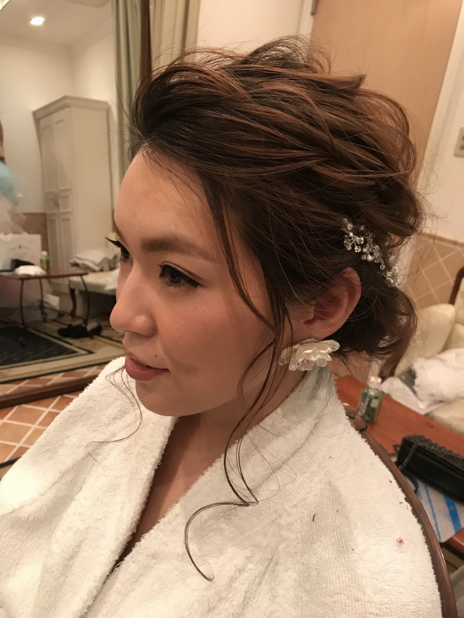 ちゃんさんのヘアメイクの写真