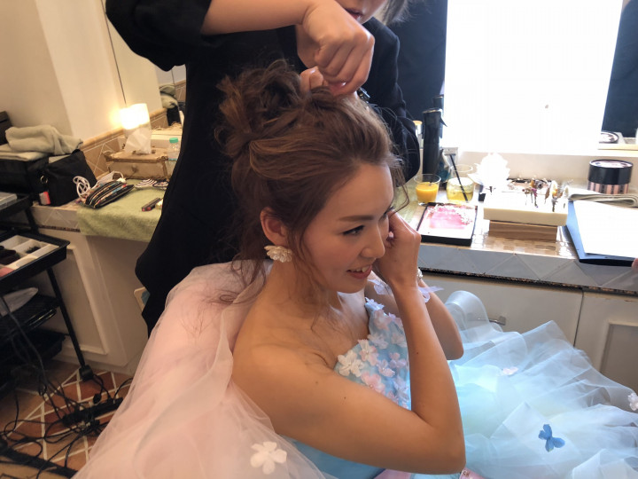 ちゃんさんのヘアメイクの写真