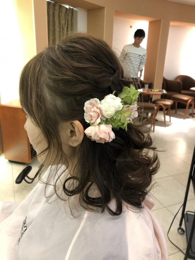 るるるんさんのヘアメイクの写真