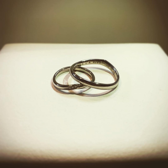 ゆーさんの結婚指輪の写真