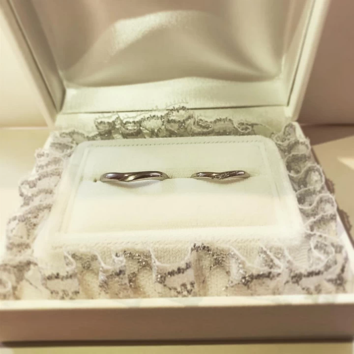 ゆーさんの結婚指輪の写真