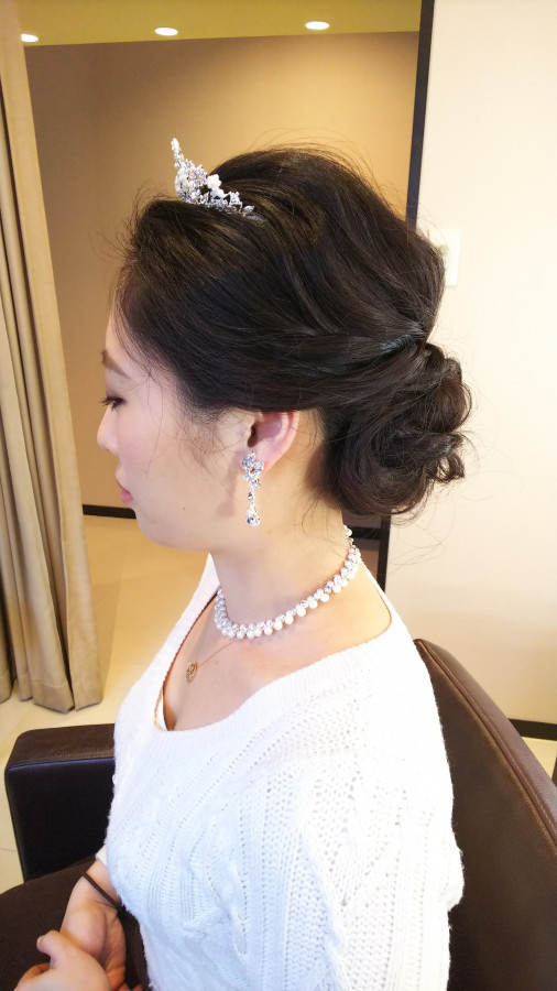 まえみきさんのヘアメイクの写真